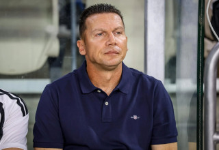 ברק בכר מאמן מכבי חיפה (צילום: קובי אליהו)