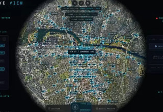 סימולטור לווין ריגול, פרויקט קוד פתוח בשם God's Eye View (צילום: צילום מסך יוטיוב)