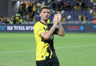 שחקן בית"ר ירושלים, ירדן שועה (צילום: דני מרון)