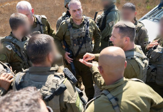 אייל זמיר בזירת הפיגוע בשומרון (צילום: דובר צה"ל)