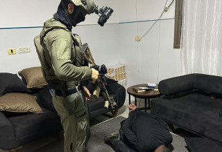 תיעוד מן המעצר (צילום: דובר צה"ל)