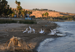 ימת כינרת, ריקה ממבקרים (צילום: מיכאל גלעדי פלאש 90)