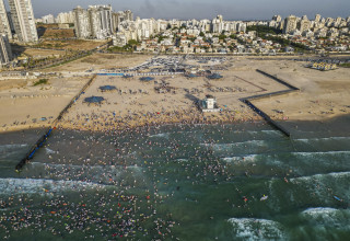 חוף אשדוד (צילום: חיים גולדברג פלאש 90)