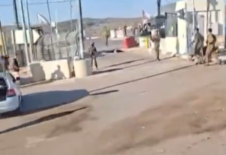 פיגוע במחסום מכבים (צילום: שימוש לפי סעיף 27א')