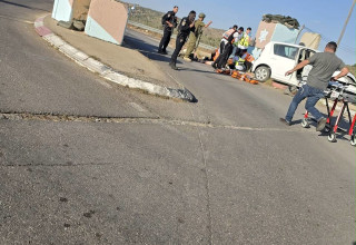 פיגוע במחסום מכבים בבנימין (צילום: שימוש לפי סעיף 27א')
