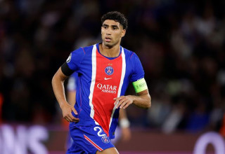 אשרף חכימי שחקן פריז סן ז'רמן (צילום: Getty Images Sport)
