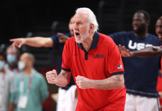גרג פופוביץ' (צילום: Gregory Shamus/Getty Images)