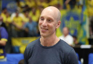 ריצ'רד דיץ, מבעלי מכבי תל אביב (צילום: דני מרון)