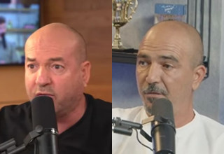 חיים רביבו ואייל ברקוביץ' (צילום: צילום מסך)