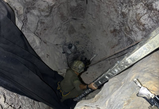המנהרה ביהודה ושומרון (צילום: דובר צה"ל)
