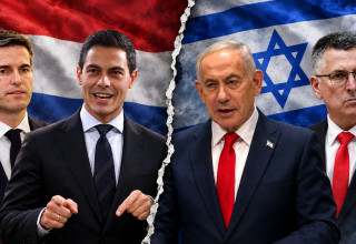 טום ברנדסן, רוב יטן, בנימין נתניהו, גדעון סער (צילום: רויטרס,צילום מסך)