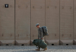 חייל אמריקאי בעיראק (צילום: REUTERS)