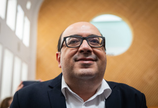 סאמי אבו שחאדה בדיון בג"ץ (צילום: יונתן זינדל, פלאש 90)