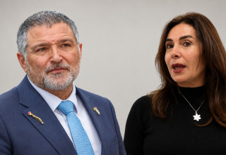 מירי רגב, דוד זיני (צילום: אבשלום ששוני,דור פזואלו, פלאש 90)