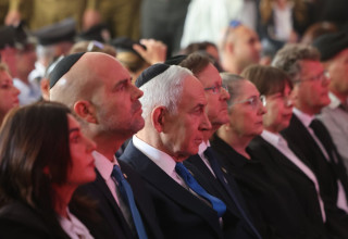 טקס הזיכרון לציון ה-7 באוקטובר (צילום: מרק ישראל סלם)