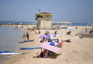 חוף הים בחיפה (צילום: ראובן כהן, דוברות עיריית חיפה)