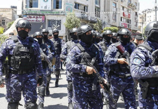 שוטרי הרשות הפלסטינית  (צילום: שימוש לפי סעיף 27א')