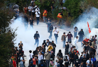 "יום הזעם" בצרפת (צילום: REUTERS)