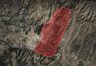 אתר הגרעין שהופצץ באיראן (צילום: דובר צה"ל)