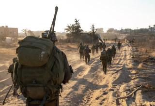 פעילות כוחות צה"ל בעזה (צילום: דובר צה"ל)