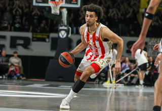 שחקן הכוכב האדום בלגרד, ג'ורדן נוורה (צילום: GettyImages, Fabio Patamia)