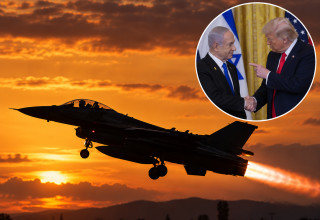 אילוסטרציה, תקיפה באיראן, טראמפ ונתניהו (צילום: דובר צה"ל,בינה מלאכותית,REUTERS/Jonathan Ernst/Pool)