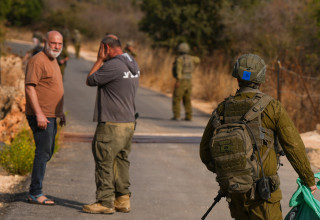 זירת האסון ברכס רמים (צילום: אייל מרגולין, פלאש 90)