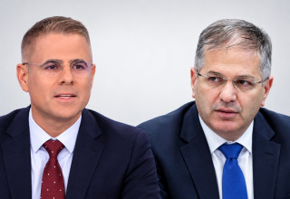 יואב קיש, גדעון אוקו (צילום: צילום מסך ערוץ 12,חיים גולדברג פלאש 90)