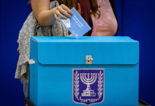 הבחירות לכנסת ה-25 (צילום:  אוליביה פיטוסי, פלאש 90)