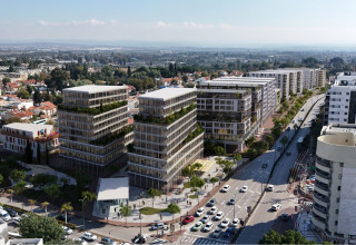 התחדשות עירונית במתחם "אושיות-הרצל" ברחובות (צילום: משרד HQ אדריכלים)