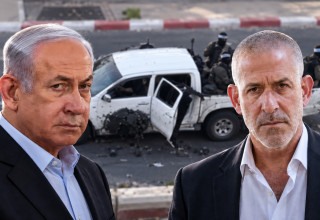 בנימין נתניהו, רונן בר (צילום: צילום מסך,יונתן זינדל, פלאש 90,חיים גולדברג, פלאש 90)