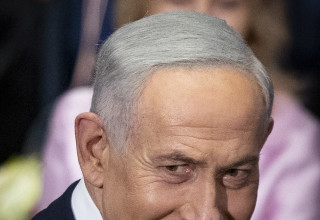 בנימין נתניהו בטקס פתיחת שגרירות קולומביה בירושלים (צילום: חיים גולדברג פלאש 90)
