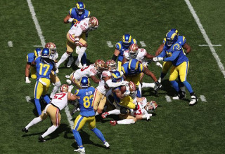 ליגת ה-NFL, פוטבול אמריקאי (צילום: Getty Images Sport)