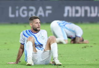 שחקני עירוני טבריה מאוכזבים (צילום: דני מרון)