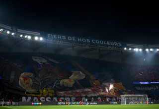 קהל פריז סן ז'רמן (צילום: David Ramos - UEFA / Contributor)