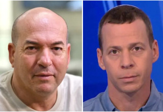 עמית סגל, אייל ברקוביץ' (צילום: ראובן קסטרו, צילום מסך)