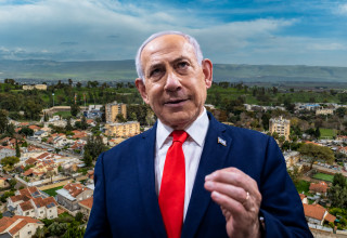 נתניהו. קריית שמונה שוב הביעה תמיכה (צילום: מתניה טאוסיג, פלאש 90, יונתן זינדל פלאש 90)