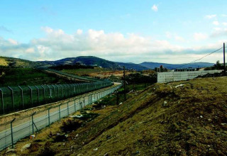 קו הגבול עם סוריה (צילום: יוסי אלוני)