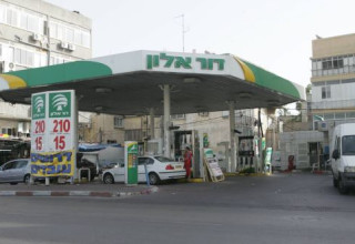 תחנת דלק דור אלון  (צילום: רענן כהן)