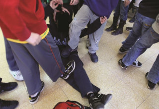 אלימות בבתי הספר (צילום: נתי שוחט, פלאש 90)