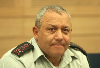 הרמטכ"ל גדי איזנקוט בוועדת חוץ וביטחון (צילום: מרק ישראל סלם)