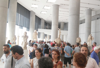 מוזיאון אקרופוליס, אתונה, תיירות (צילום: מאיר בלייך)