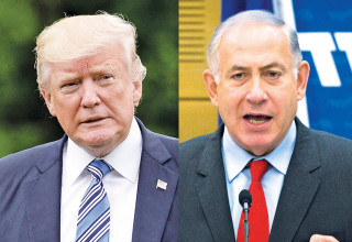בנימין נתניהו, דונלד טראמפ (צילום: פלאש 90,רויטרס)