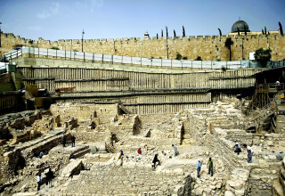 חפירות ארכיאולוגיות בירושלים (צילום: רויטרס)