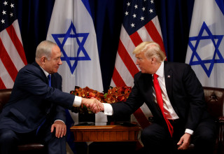 פגישת דונלד טראמפ ובנימין נתניהו בניו יורק (צילום: רויטרס)