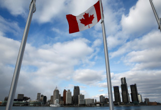 דגל קנדה (צילום: רויטרס)