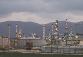 בתי זיקוק בחיפה (צילום: יניב נדב,פלאש 90)