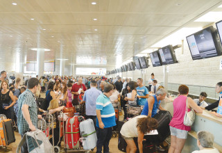 עומס בנתב"ג, ארכיון (למצולמים אין קשר לנאמר בכתבה) (צילום: יוסי זליגר, פלאש 90)
