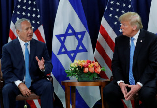 דונלד טראמפ, בנימין נתניהו (צילום: רויטרס)