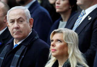 שרה נתניהו, בנימין נתניהו (צילום: רויטרס)